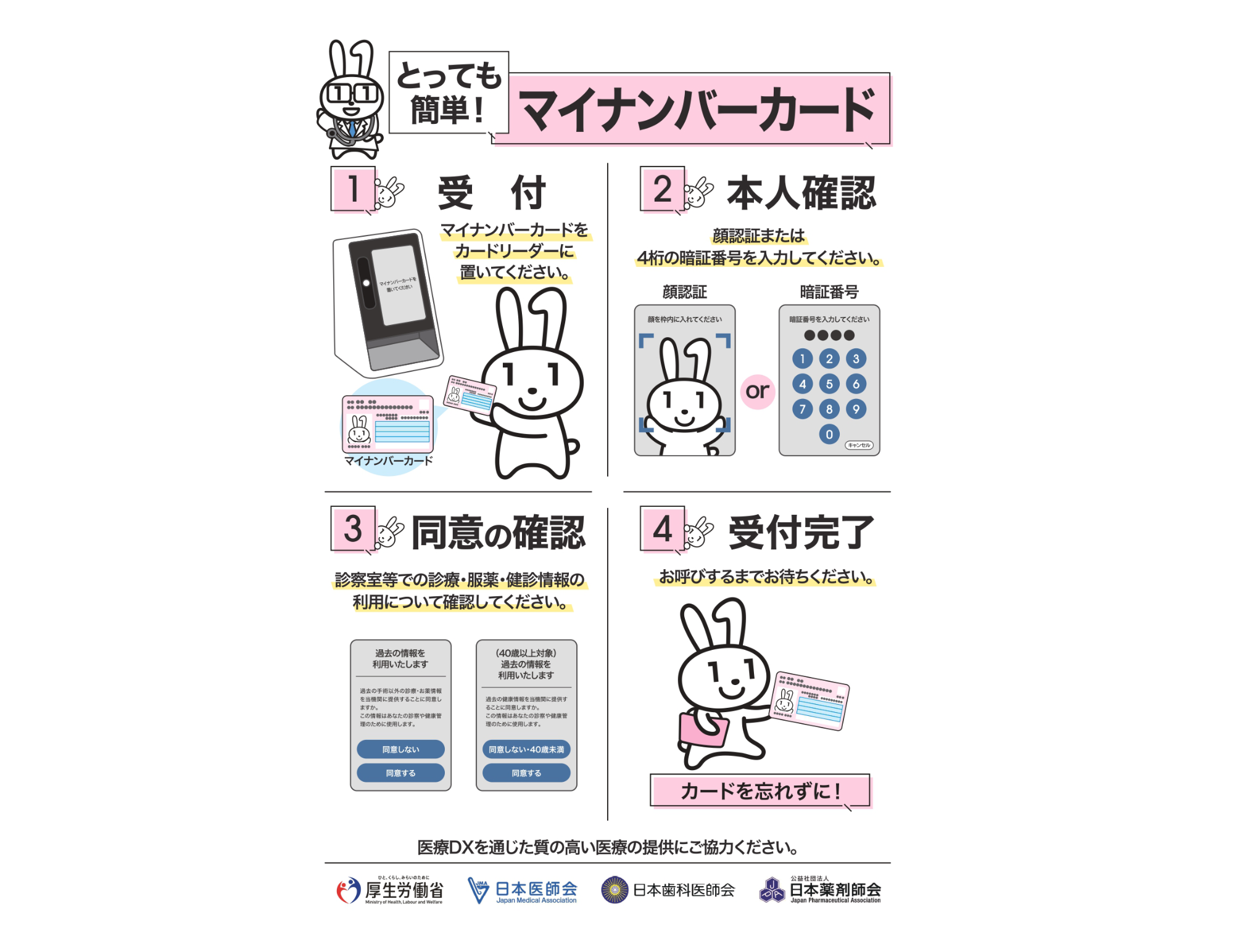 マイナ受付ポスター
